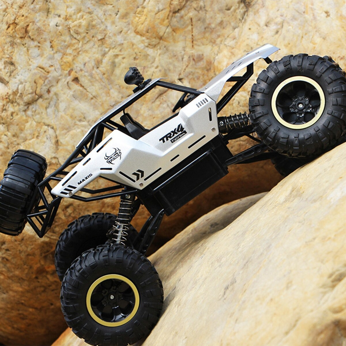 Auto A Control Remoto Todoterreno Monster Truck 4wd 1:12 - Imagen 4
