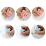 Adaptador Para Lapiz. Corrector Agarre. Escribir. Tres Dedos - Imagen 7