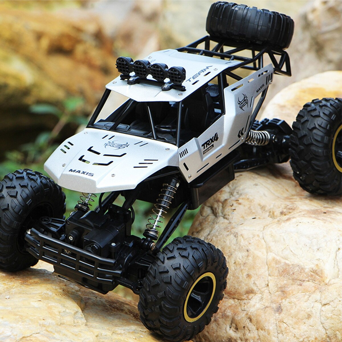 Auto A Control Remoto Todoterreno Monster Truck 4wd 1:12 - Imagen 5