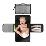 Cambiador Bebe Practico Cómodo Con Bolsillos Impermeable - Imagen 18