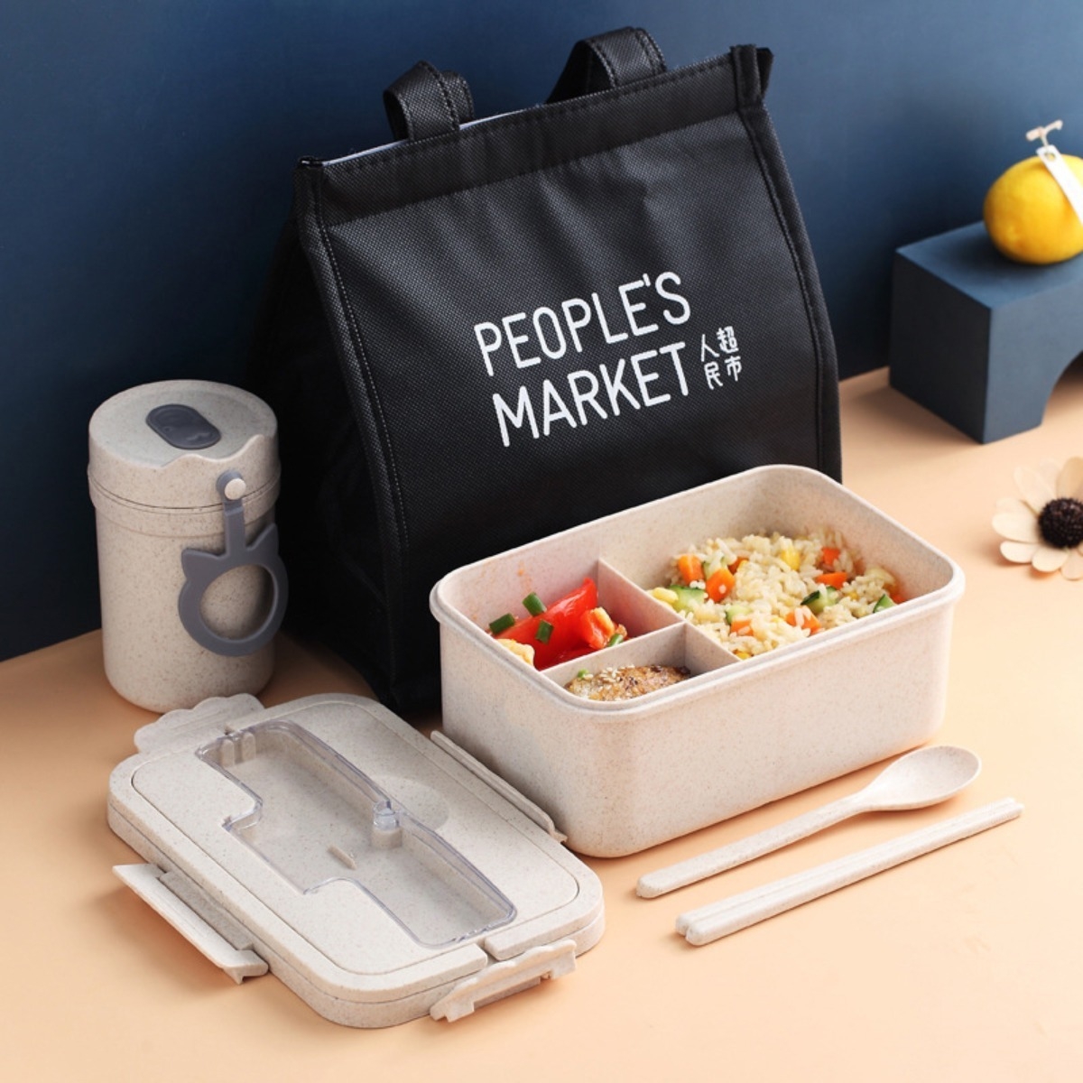Lunchera Termica Viandas + Cucharas 1,5l Iluminaras - Imagen 6