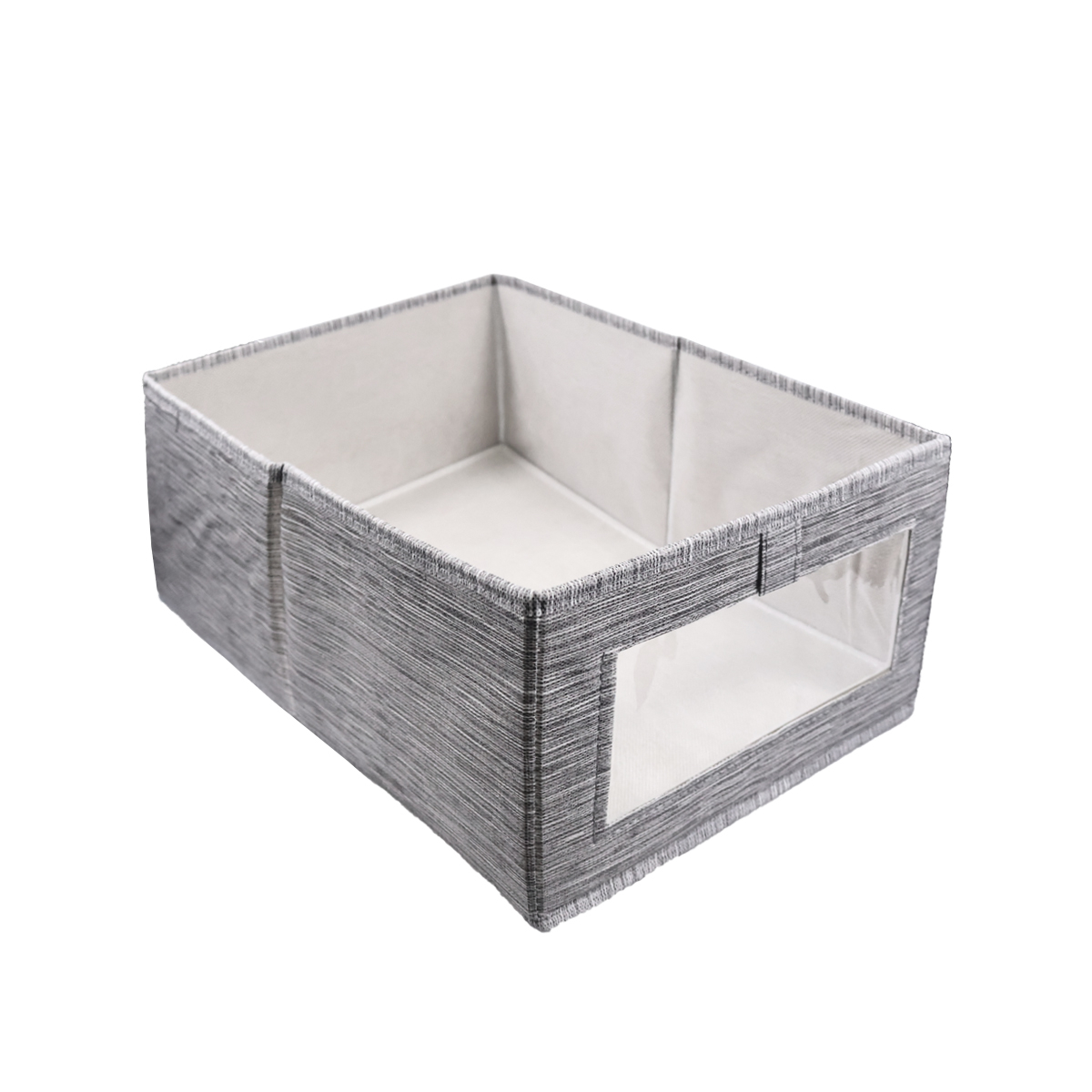 Caja Organizadora Ropa Con Ventana Grande 40x27.5x17 Cm - Imagen 1