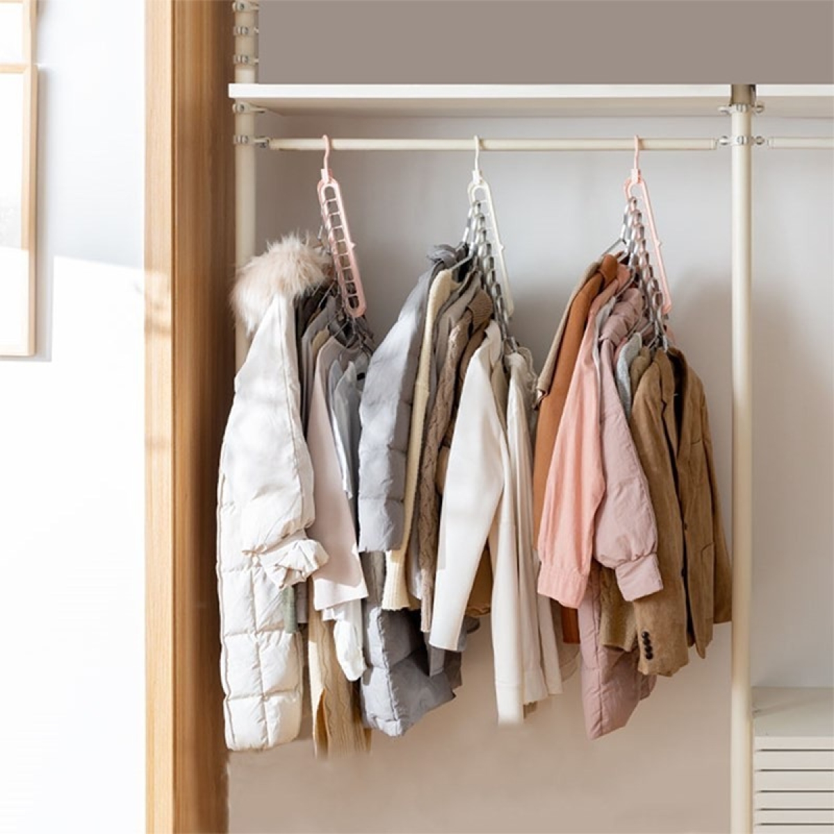 Percha Organizadora Plegable Multifunción Tendedero - Imagen 17