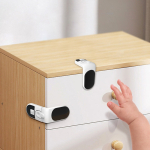 Traba Tranca Seguridad Puertas Cajones Muebles Bebés Niño X4 - Imagen 4