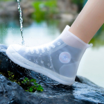 Cubre Zapatos Bota Impermeable Silicona Lluvia Estirable 903 - Imagen 5