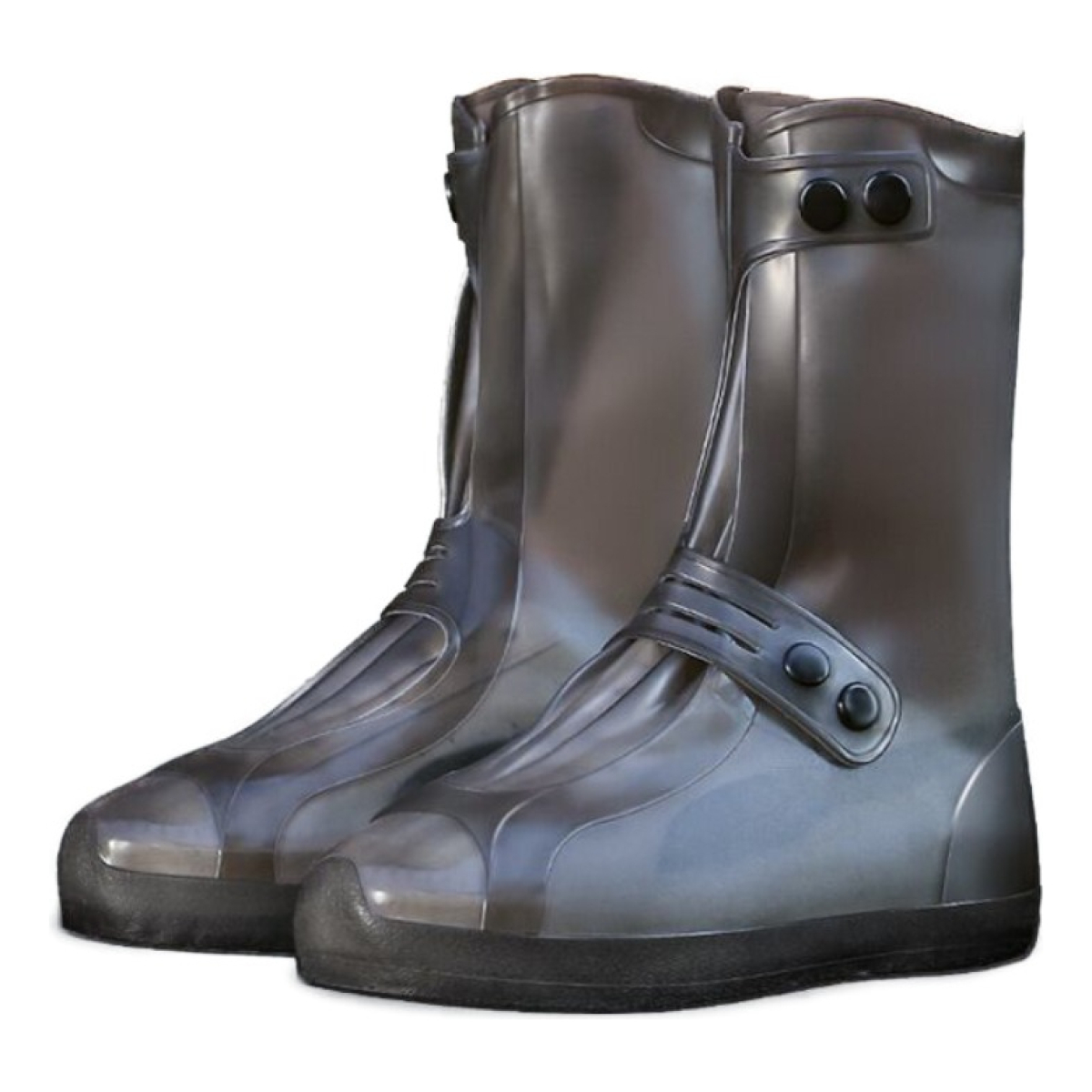 Cubre Zapatos Bota Impermeable Silicona Lluvia - Caña Media - Imagen 8