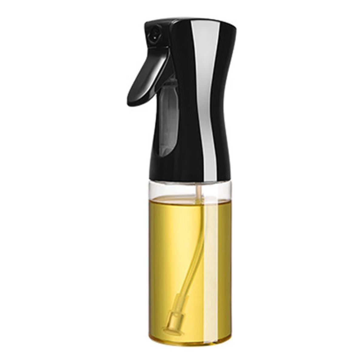 Aceitera En Spray Plastico 200 Ml Pulverizador Negro - Imagen 1