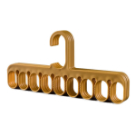 Percha Organizadora Con 8 Pinzas - Amarillo