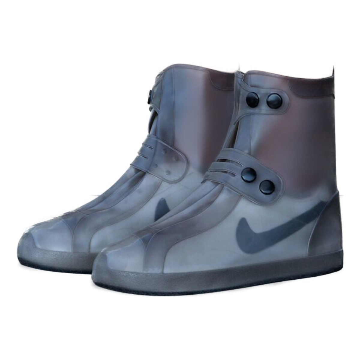 Cubre Zapatos Bota Impermeable Silicona Lluvia - Caña Corta - Imagen 8