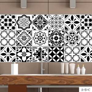 Azulejo Autoadhesivo Vinilos Pared 15x15 Cm Decorativos, foto 11