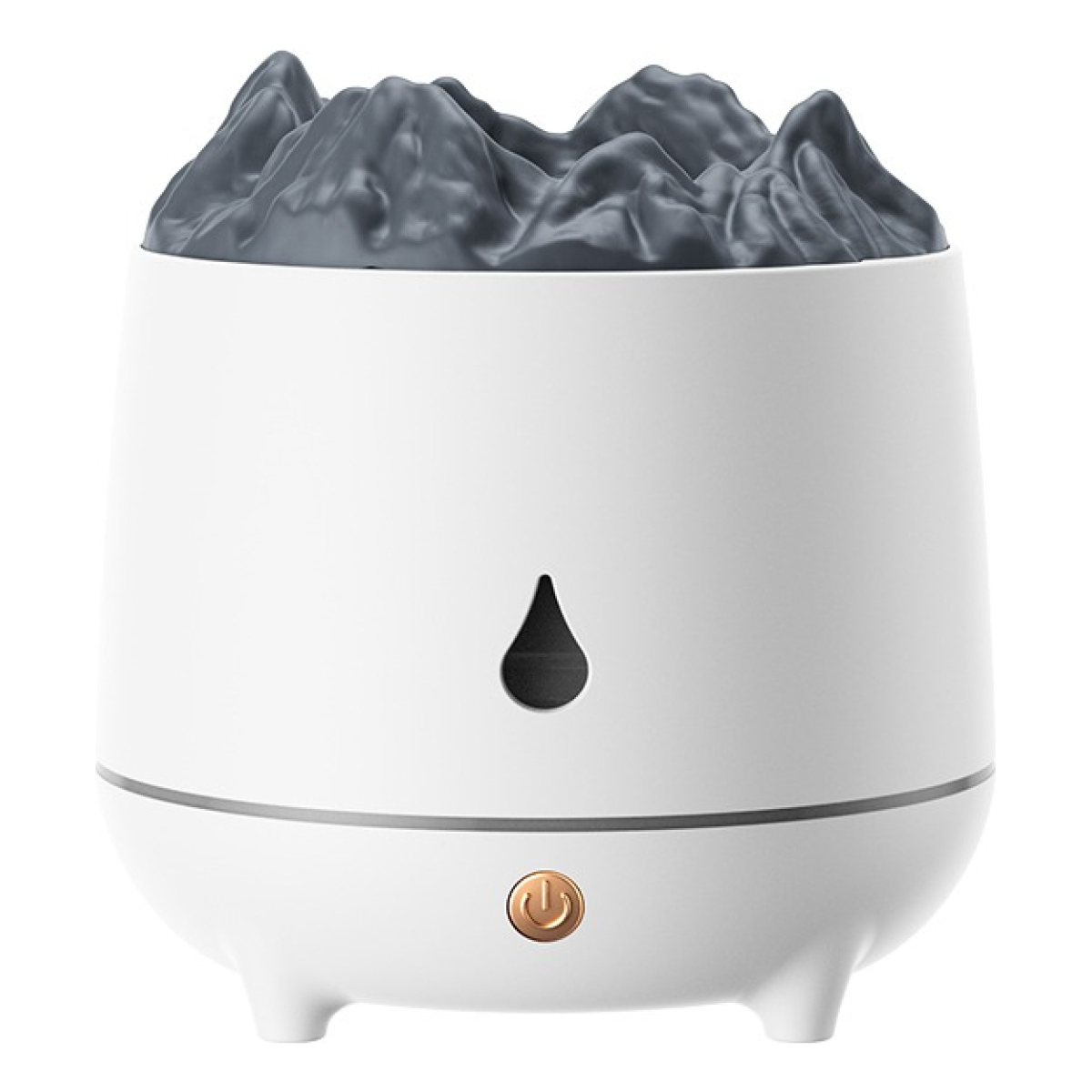Humidificador Volcan Led Aromaterapia Hornito Aceites - Imagen 1