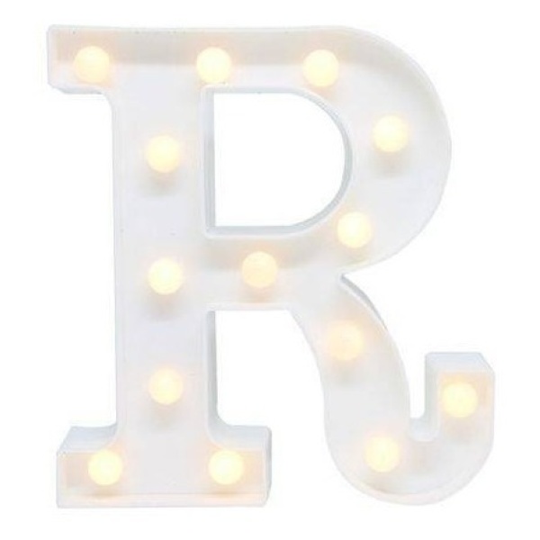 Comprar Letras y Números LED Blanco - Ideal fiestas
