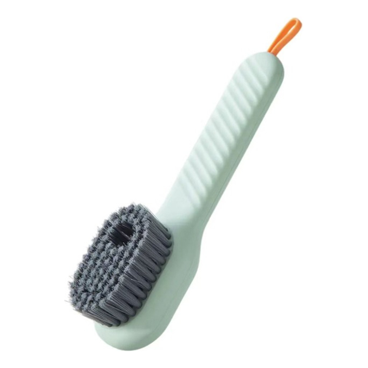 Cepillo Para Limpiar Zapatos C/ Dispensador De Jabon - Verde - Imagen 1