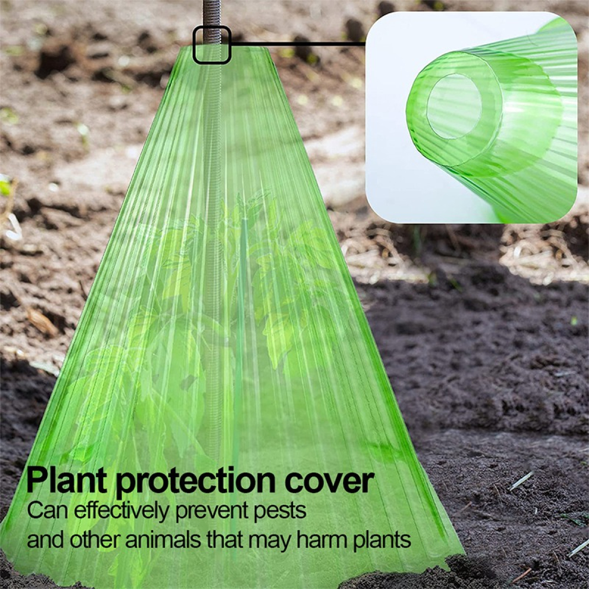 Set X10 Conos Protector De Plantas Accesorio De Jardineria - Imagen 6