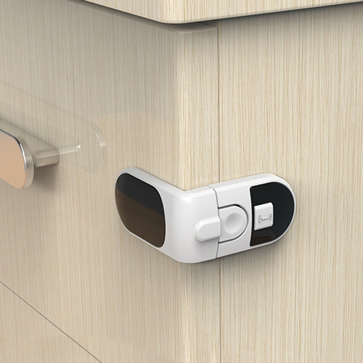 Traba Tranca Seguridad Puertas Cajones Muebles Bebés Niño X4 - Imagen 3