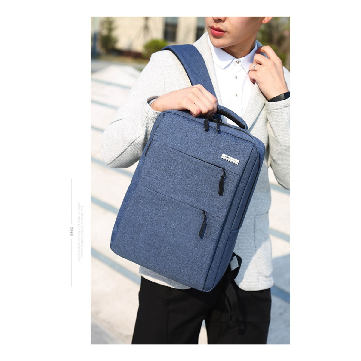 Mochila Laptop De Hombre O Mujer Para Notebook - Imagen 6