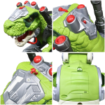 Juguete Dinosaurio Robot Con Ruedas Tiranosaurio Niño - Imagen 3