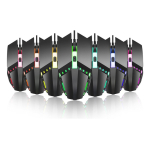 Mouse Gamer 1600 Dpi Regulable Comodo Facil Movimiento - Imagen 2