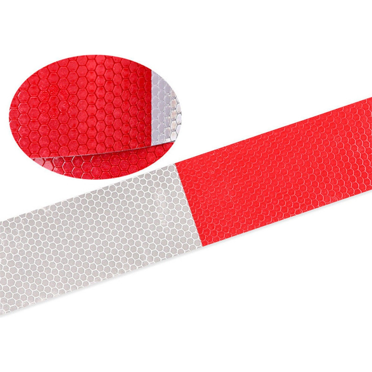 Set X4 Cinta Reflectiva Autoadhesiva Seguridad Vial 30x5cm - Imagen 4