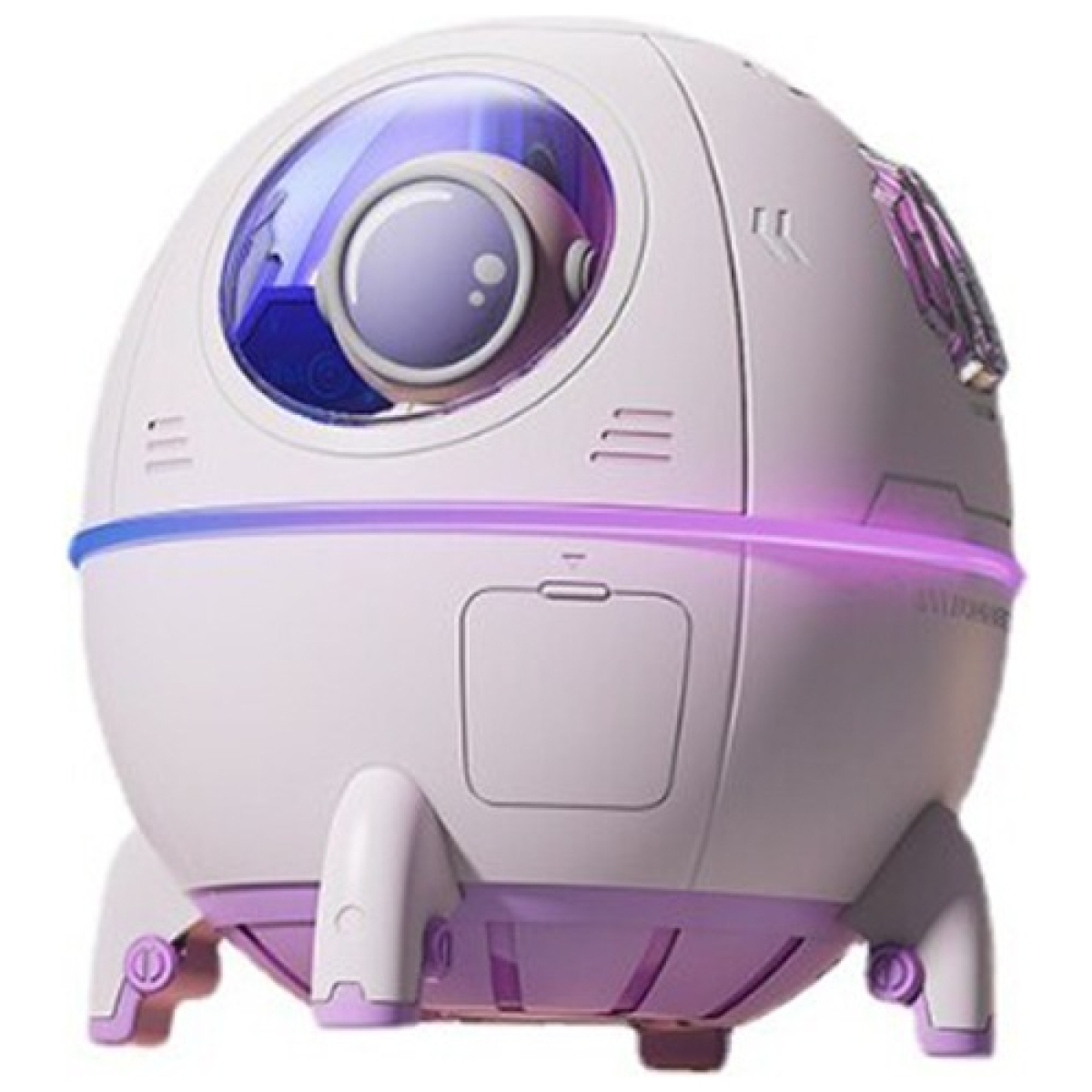 Humificador Difusor Aroma Vaporizador Usb Led Nave Espacial - Imagen 7