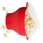 Popera Extensible Para Microondas Silicona Con Tapa - Imagen 2