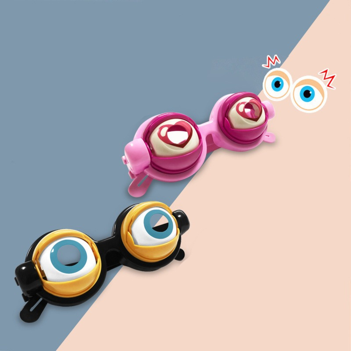 Lentes Ojos Locos Disfraz Halloween Cotillon Fiestas Party - Imagen 2