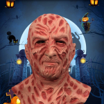 Mascara Halloween Freddy Krueger Cotillon Fiestas - Imagen 3