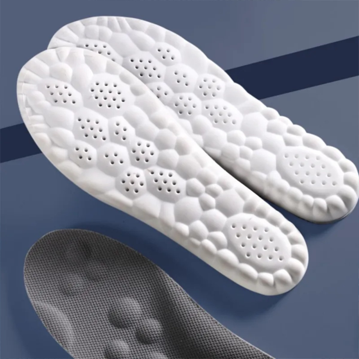 Plantillas Para Calzado Varios Talles Acolchonado Forma Nube - Imagen 15