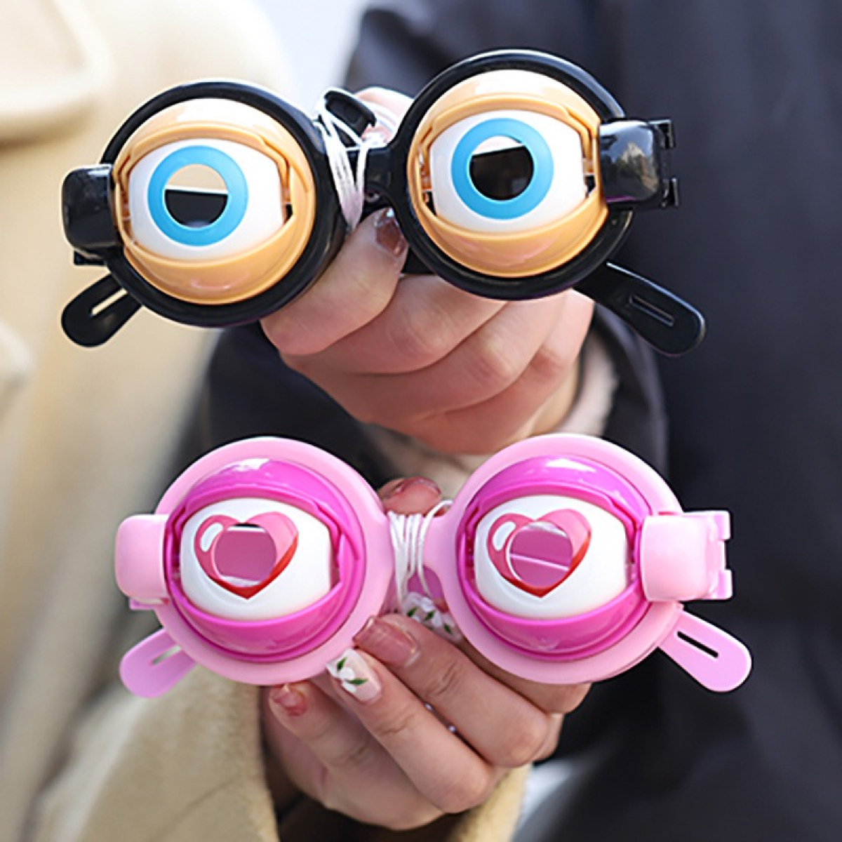 Lentes Ojos Locos Disfraz Halloween Cotillon Fiestas Party - Imagen 10