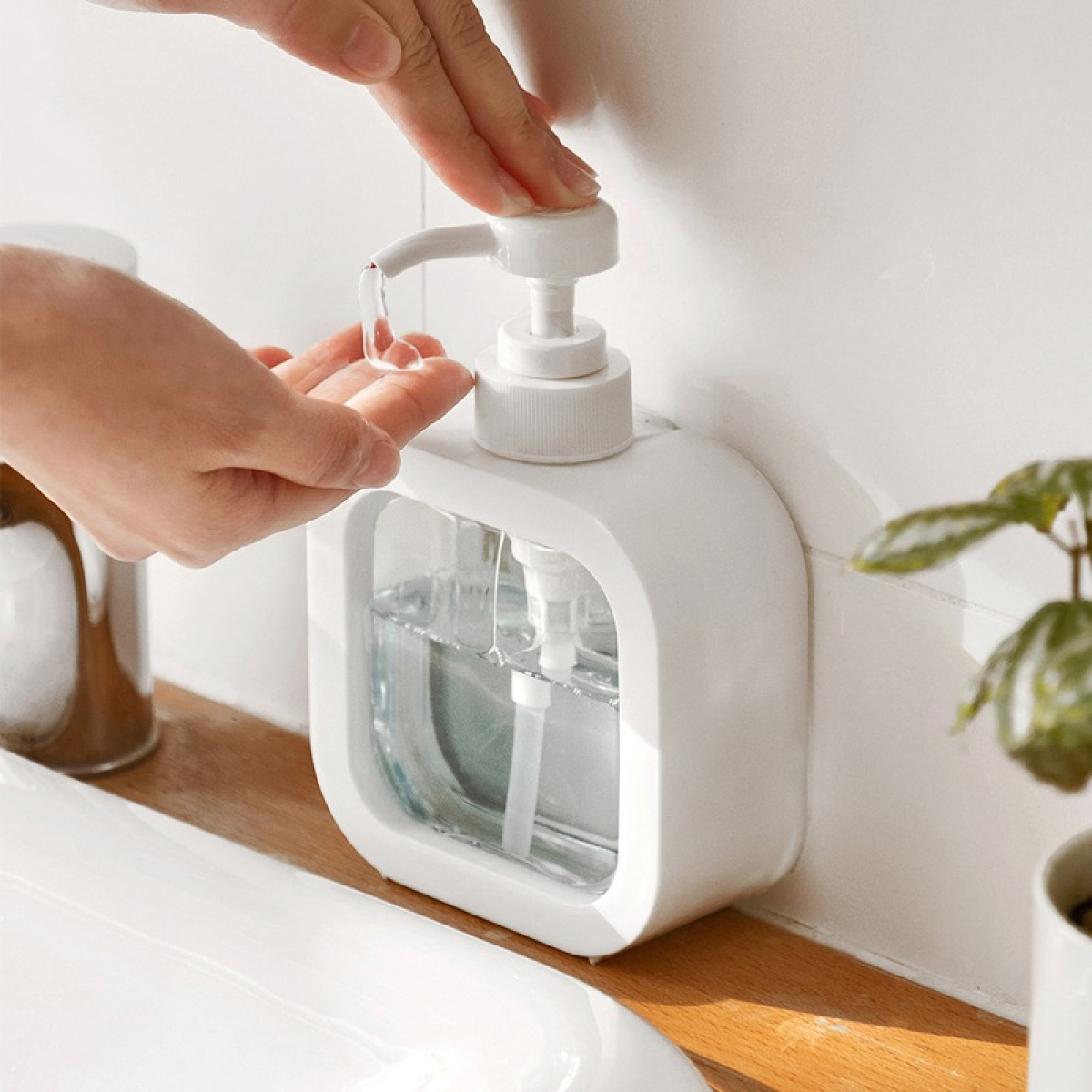 Botella Dispensador Para Jabon O Cremas 500ml - Imagen 6
