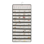 Organizador Para Joyeria Bijouterie 48 Divisiones C/ Percha
