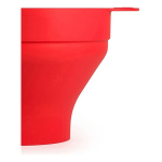 Popera Extensible Para Microondas Silicona Con Tapa - Imagen 3