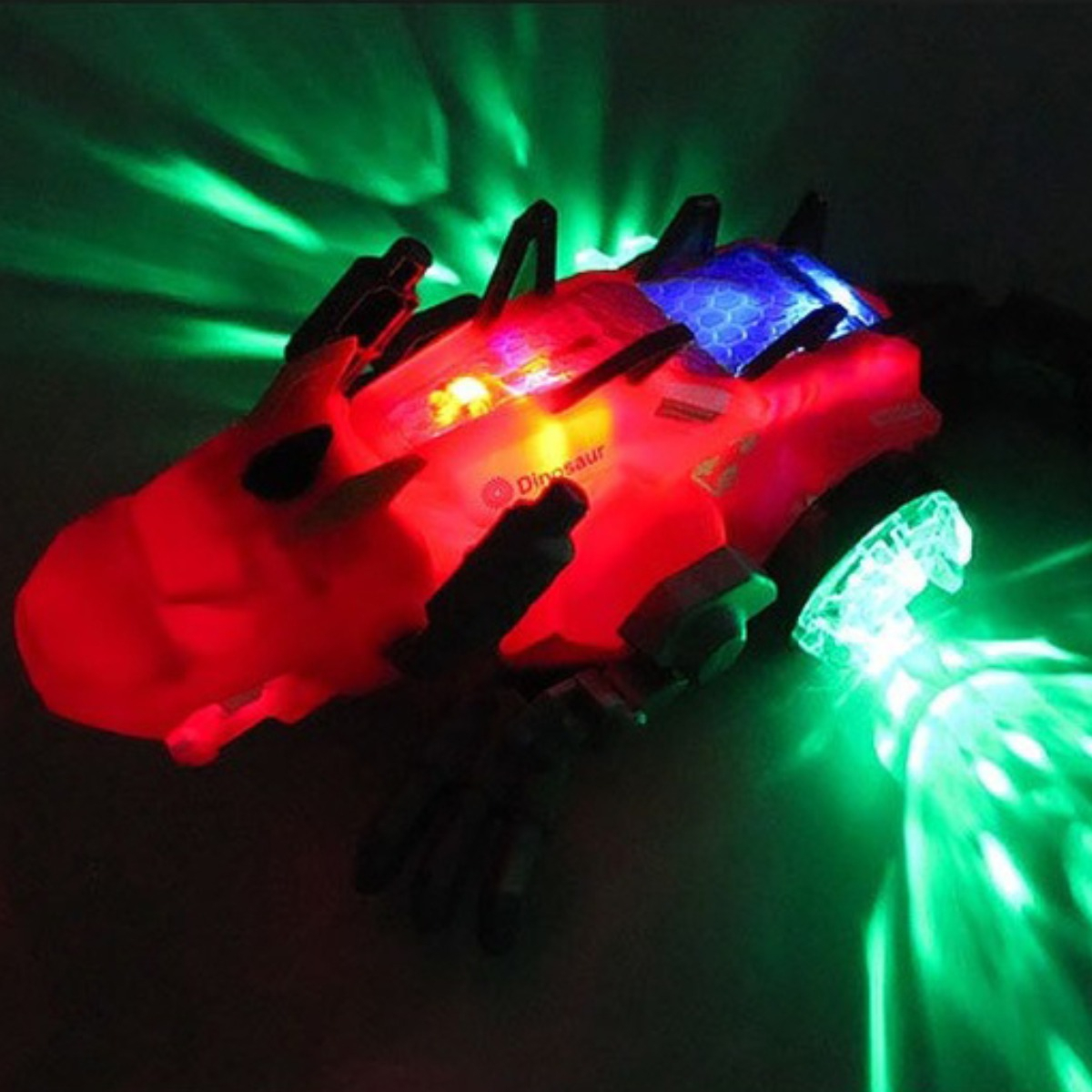 Juguete Niños Dragon Mecánico C/luz Y Sonido Larga Humo - Imagen 2