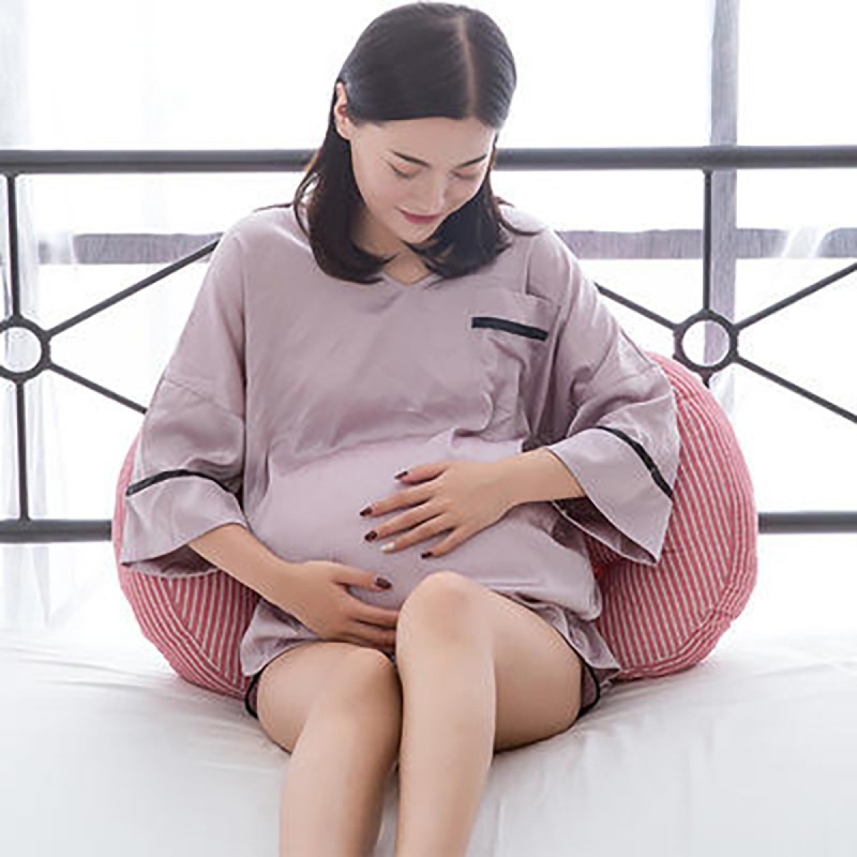 Almohada Para Embarazada Proteccion Cintura Y Abdominal - Imagen 4