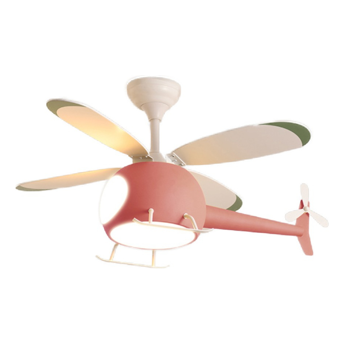 Lampara De Techo Infantil Led Helicoptero - Imagen 5