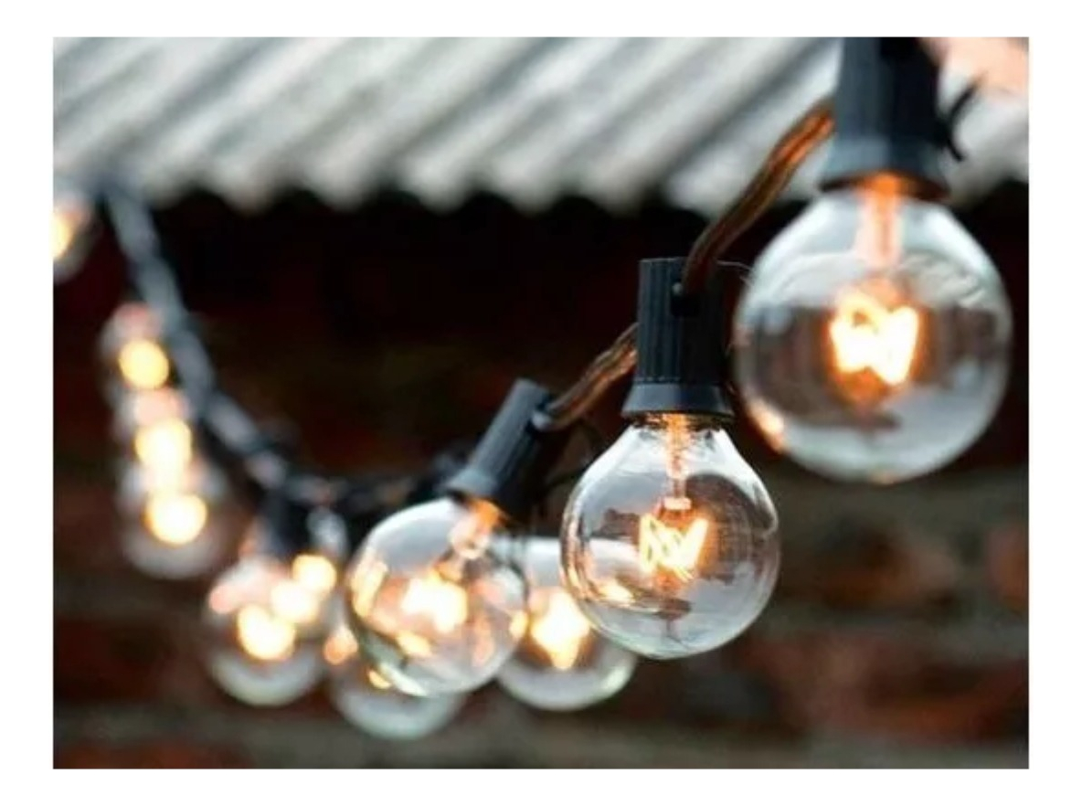 D_624580-MLU73647805181_122023-F.jpg Pack Guirnalda Guia De 25 Luces Vintage + 6 Repuestos Oferta - Imagen 1