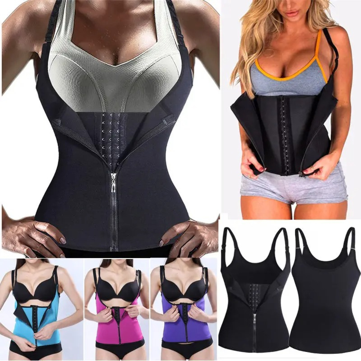 Faja Reductora Moldeadora Corset Ajustable 3 Lineas D Gancho - Imagen 2