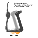 Porta Botella Ajustable Bicicleta Soporte Ciclismo Resistent - Imagen 4