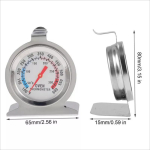 Termometro Pirometro Análogo Ideal Para La Cocina 50° A 300° - Imagen 6