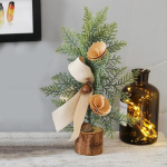 Adorno Decoracion Navidad Arbol Navideño De Escritorio 10 Cm - Imagen 9