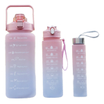 Pack x 3 Botella De Agua Motivacional Deportiva con frases - Imagen 9