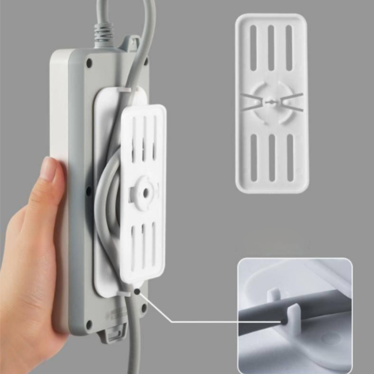 Organizador De Cables Encastrable Fijo - Imagen 1