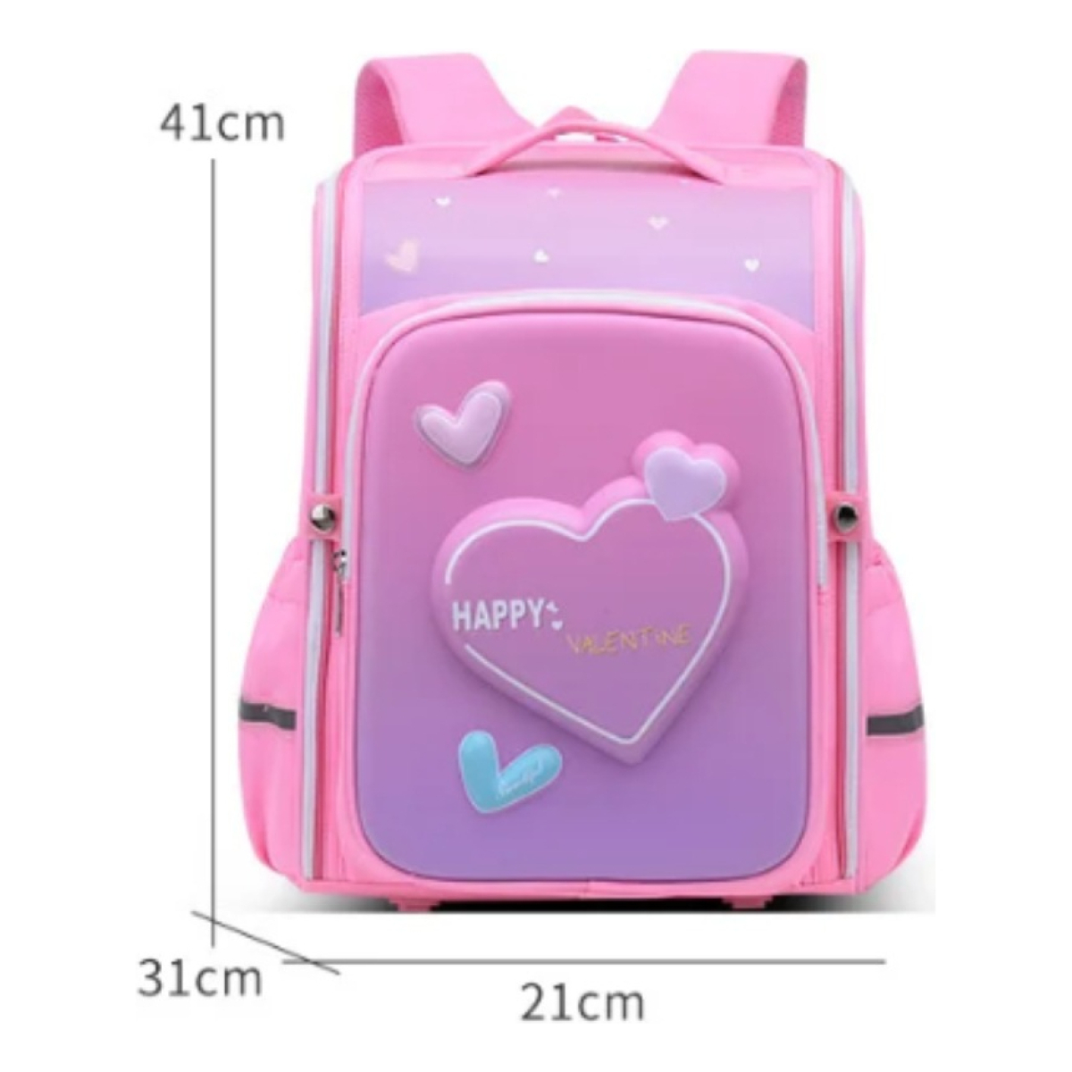 Mochila Infantil Reflectiva Escolar Gran Capacidad Diseño 3d - Imagen 14