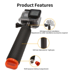 Monopod Flotante Compatible Gopro Palo Selfie Antideslizante - Imagen 18