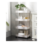 Carrito Organizador 4 Niveles Con Ruedas Cocina Baño - Imagen 6
