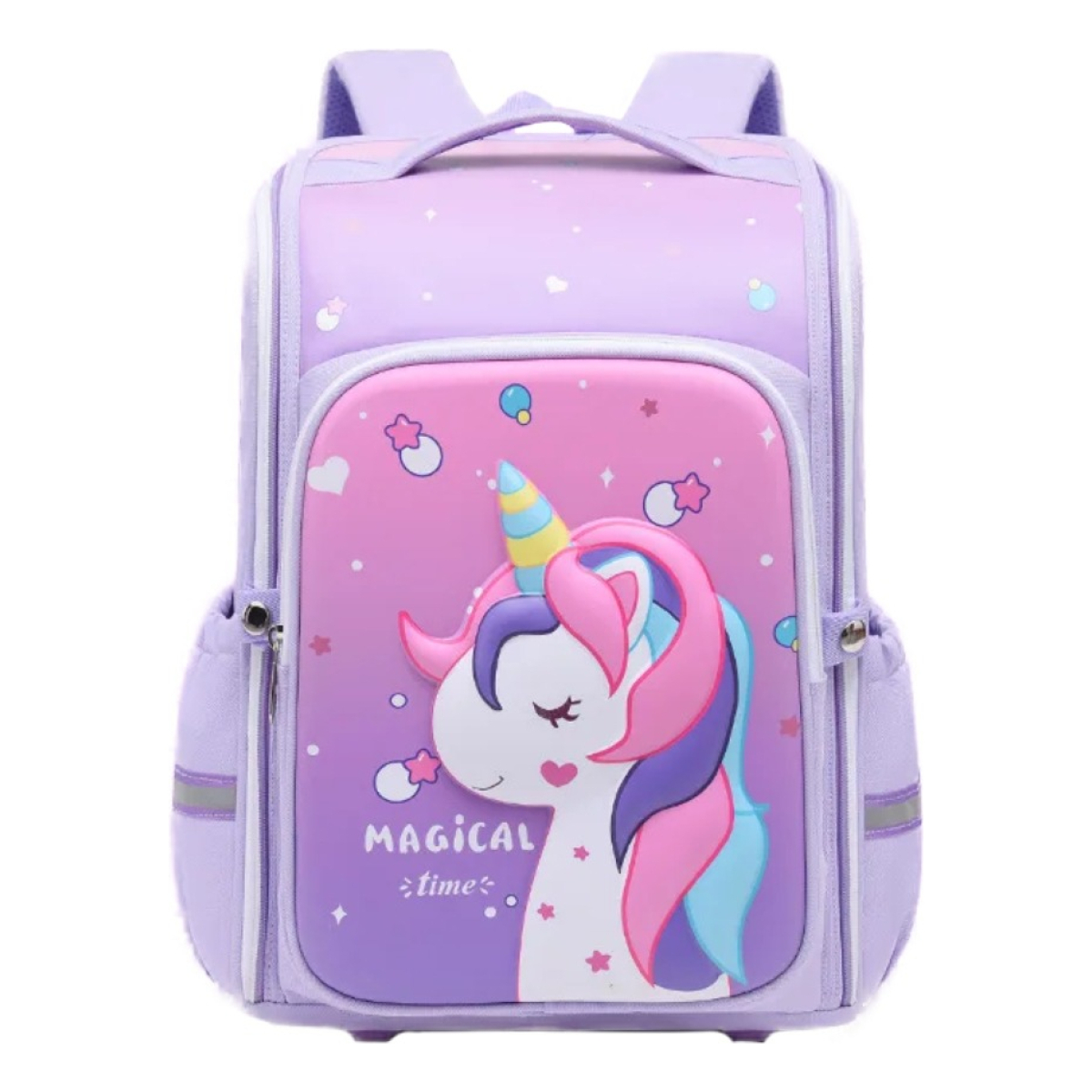 Mochila Infantil Reflectiva Escolar Gran Capacidad Diseño 3d - Imagen 1