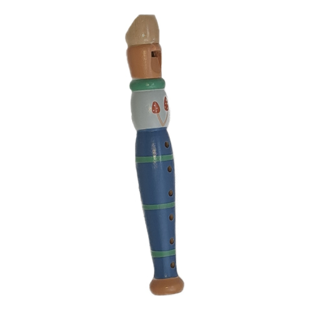 Flauta Aprendizaje Madera Instrumento Musical Juguete Niños - Imagen 1