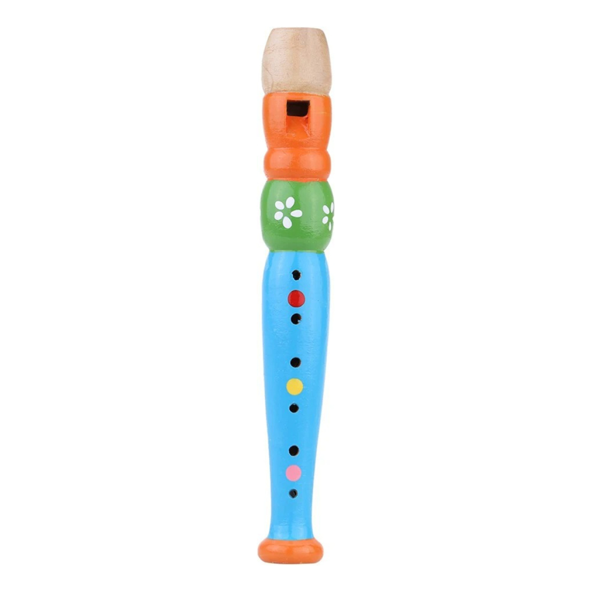 Flauta Aprendizaje Madera Instrumento Musical Juguete Niños - Imagen 5