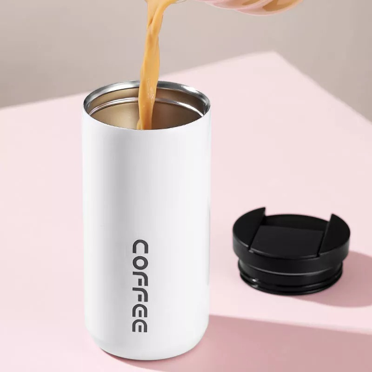 Termo Taza Vaso Termico Aislante Acero Inoxidable 400 Ml - Imagen 10