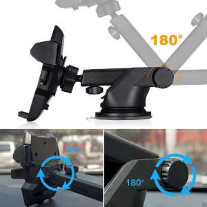 Soporte De Celular Ventosa Para Auto C/brazo 20cm Extencion, foto 5